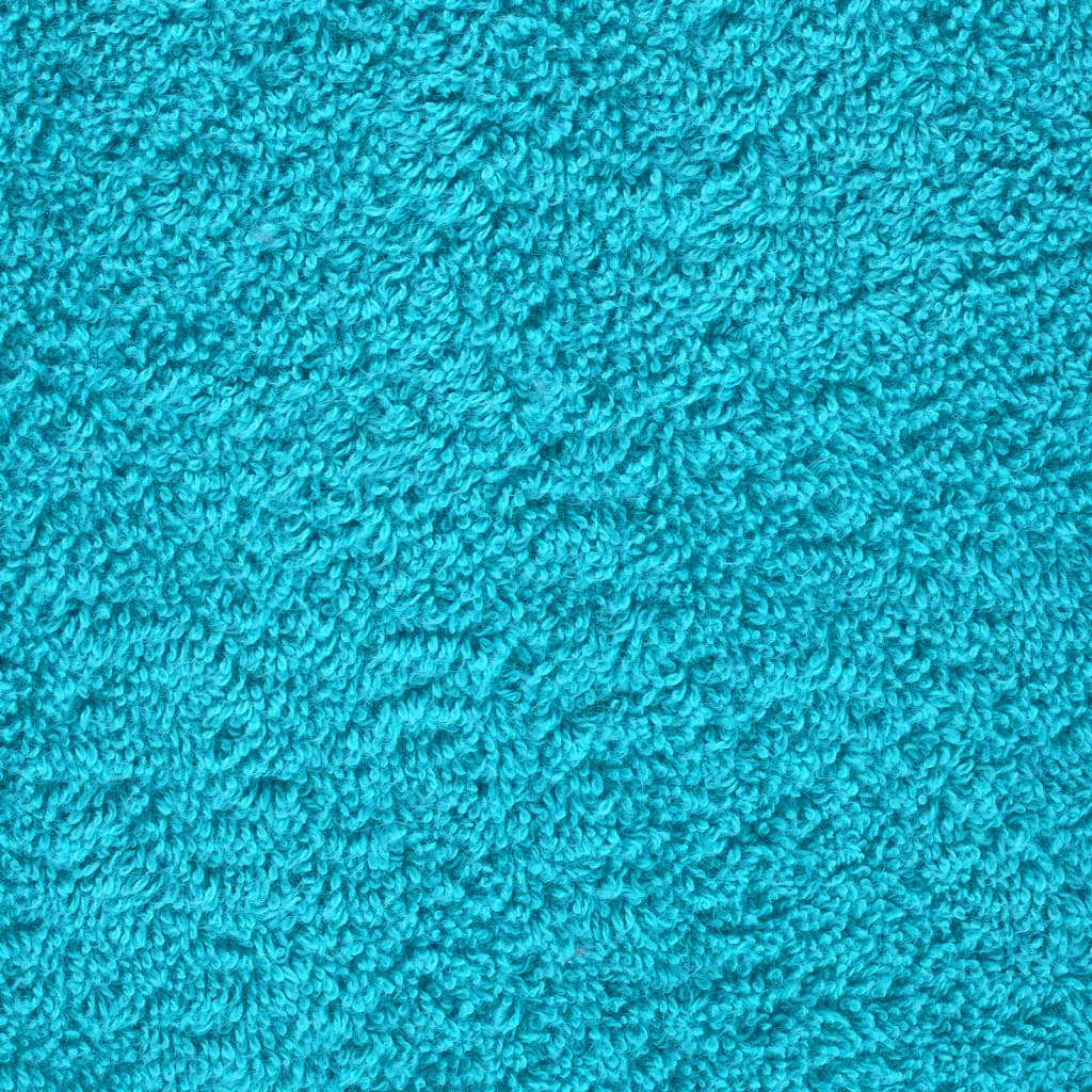 Premium Badetücher SOLUND 10 Stk. Türkis 100x150 cm 600 g/m²