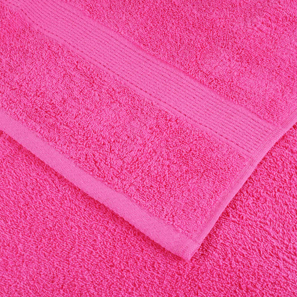 Premium Waschhandtücher SOLUND 10 Stück Rosa 30x30 cm 600 g/m²