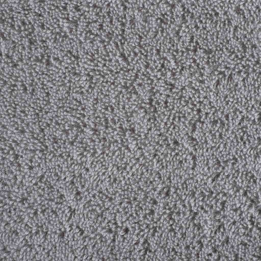 12 tlg. Premium-Handtuch-Set SOLUND Grau 600 g/m²