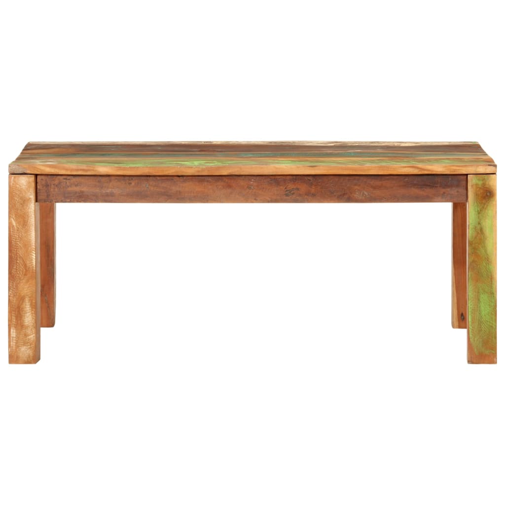 Table basse 100x55x40 cm Bois de récupération massif