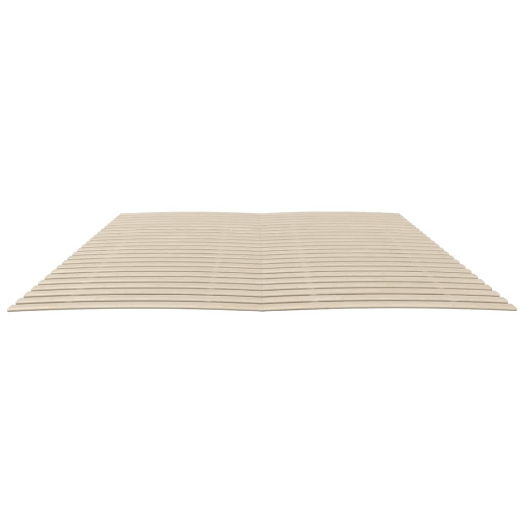 Ersatz-Lattenrost mit 48 Latten 2 Stk. 90x200 cm