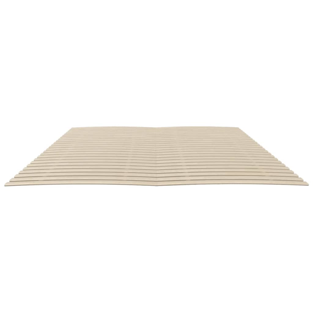 Bettlattenrost Ersatz mit 48 Latten 2 Stk. 100x200 cm