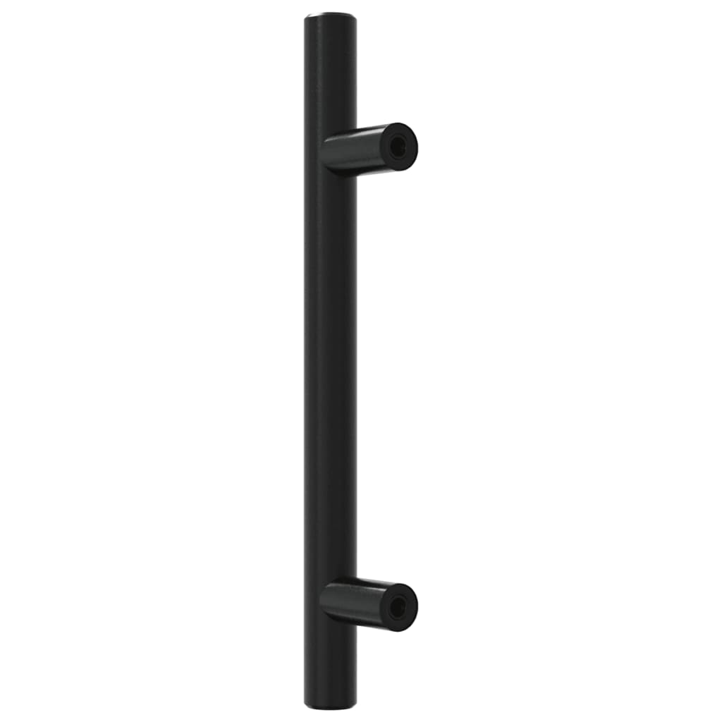 Möbelgriffe 20 Stk. Schwarz 96 mm Edelstahl