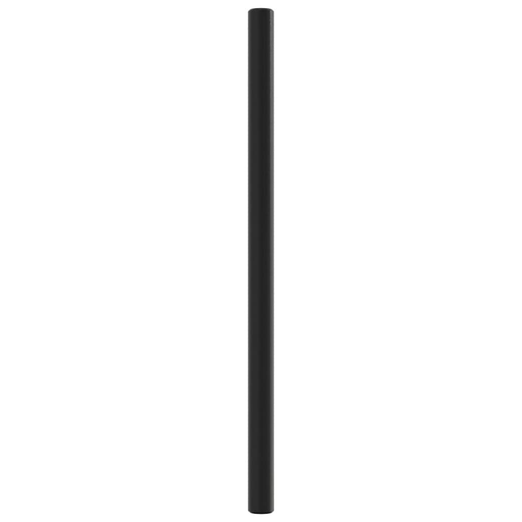 Möbelgriffe 20 Stk. Schwarz 160 mm Edelstahl