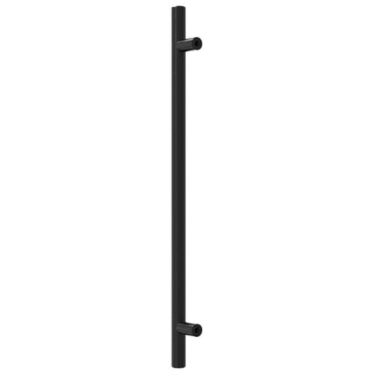 Möbelgriffe 20 Stk. Schwarz 224 mm Edelstahl