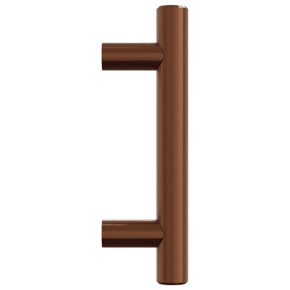 Möbelgriffe 20 Stk. Bronzen 64 mm Edelstahl
