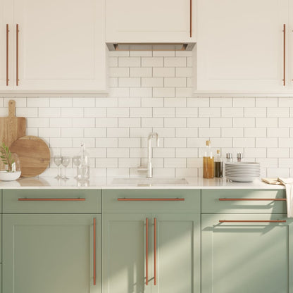 Möbelgriffe 20 Stk. Bronzen 320 mm Edelstahl