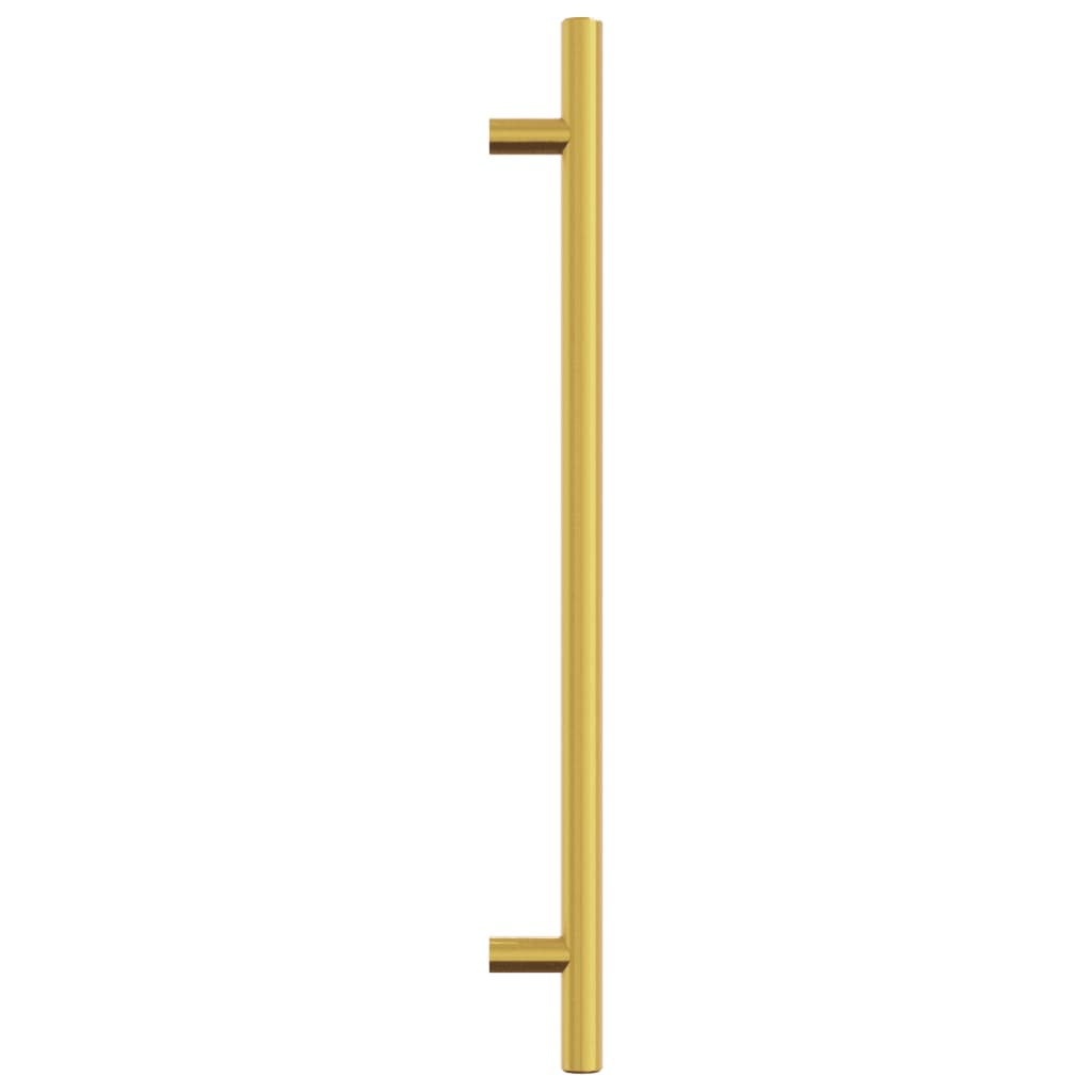 Möbelgriffe 10 Stk. Golden 224 mm Edelstahl