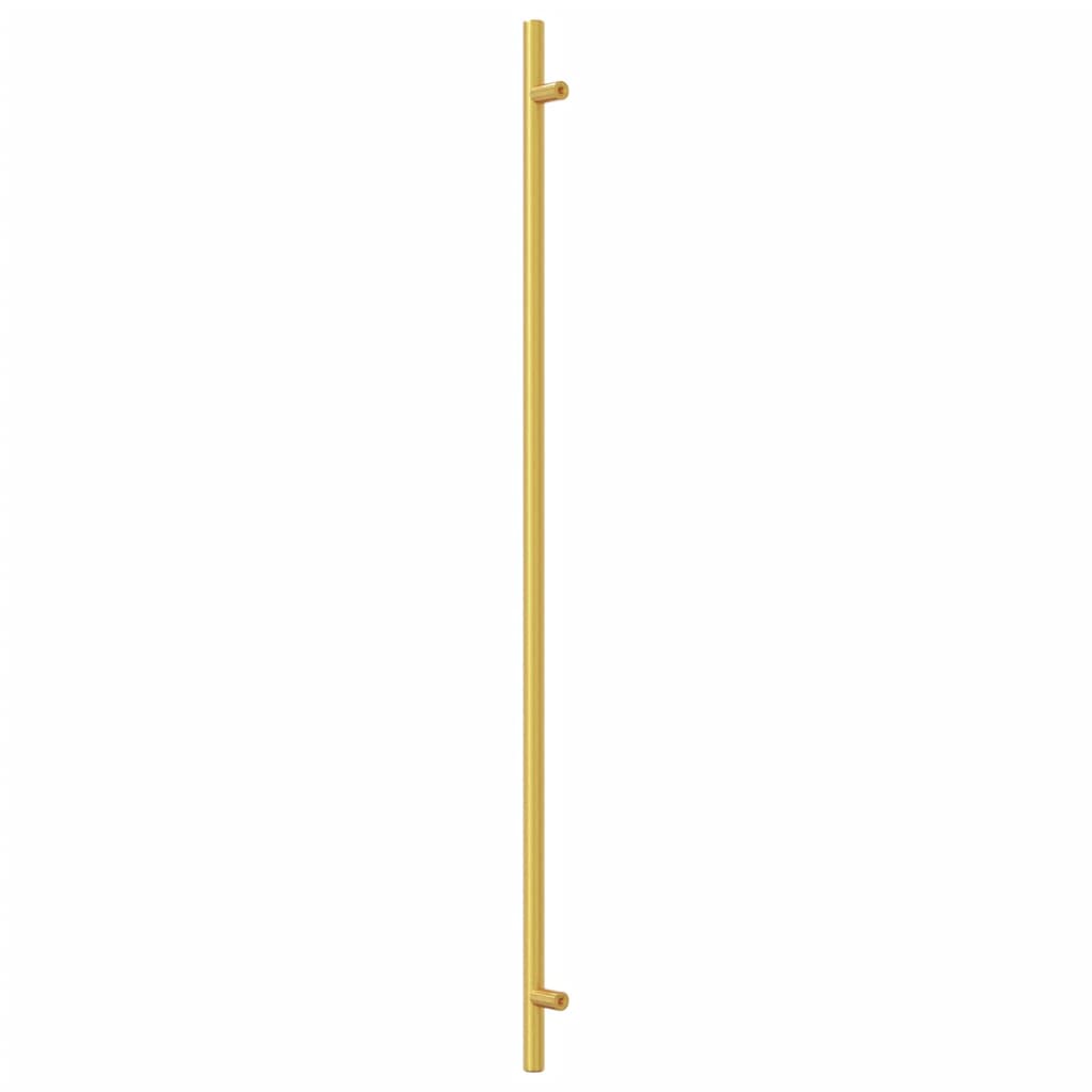 Möbelgriffe 10 Stk. Golden 480 mm Edelstahl