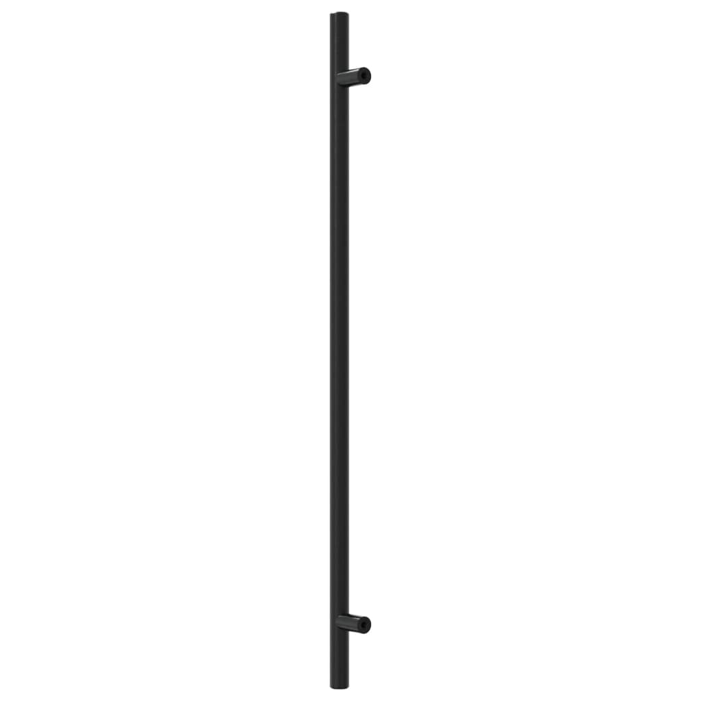 Möbelgriffe 10 Stk. Schwarz 320 mm Edelstahl