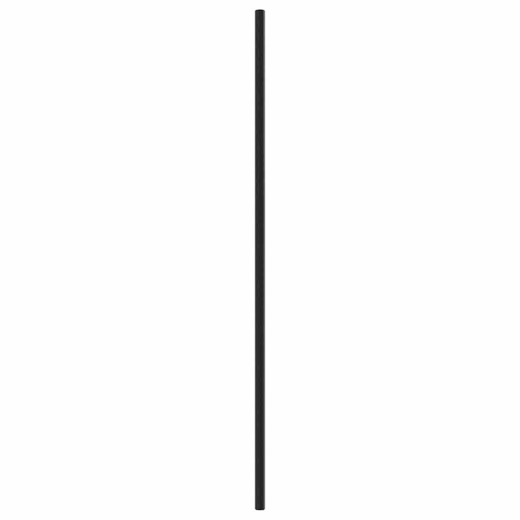 Möbelgriffe 10 Stk. Schwarz 480 mm Edelstahl