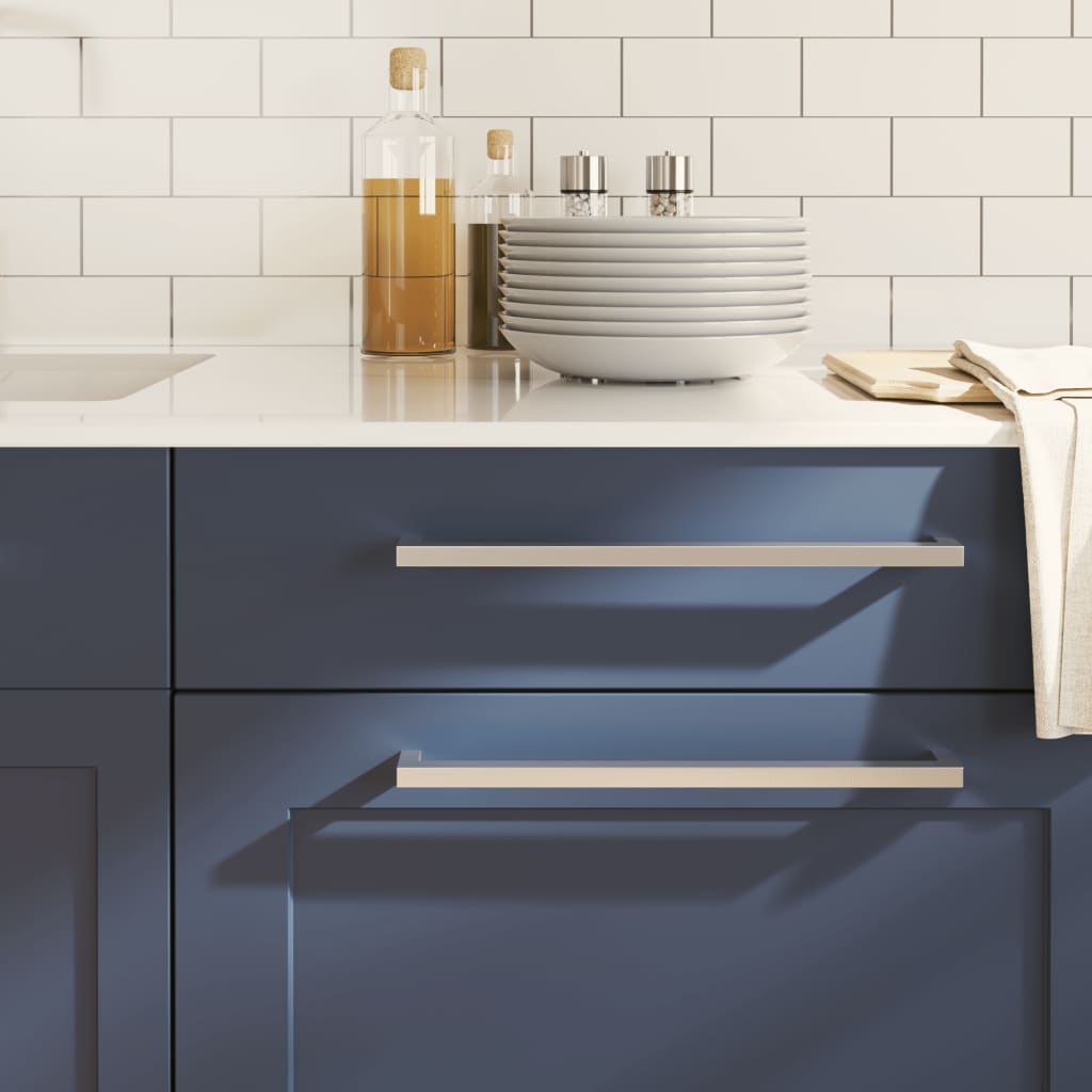 Möbelgriffe 20 Stk. Silbern 320 mm Edelstahl