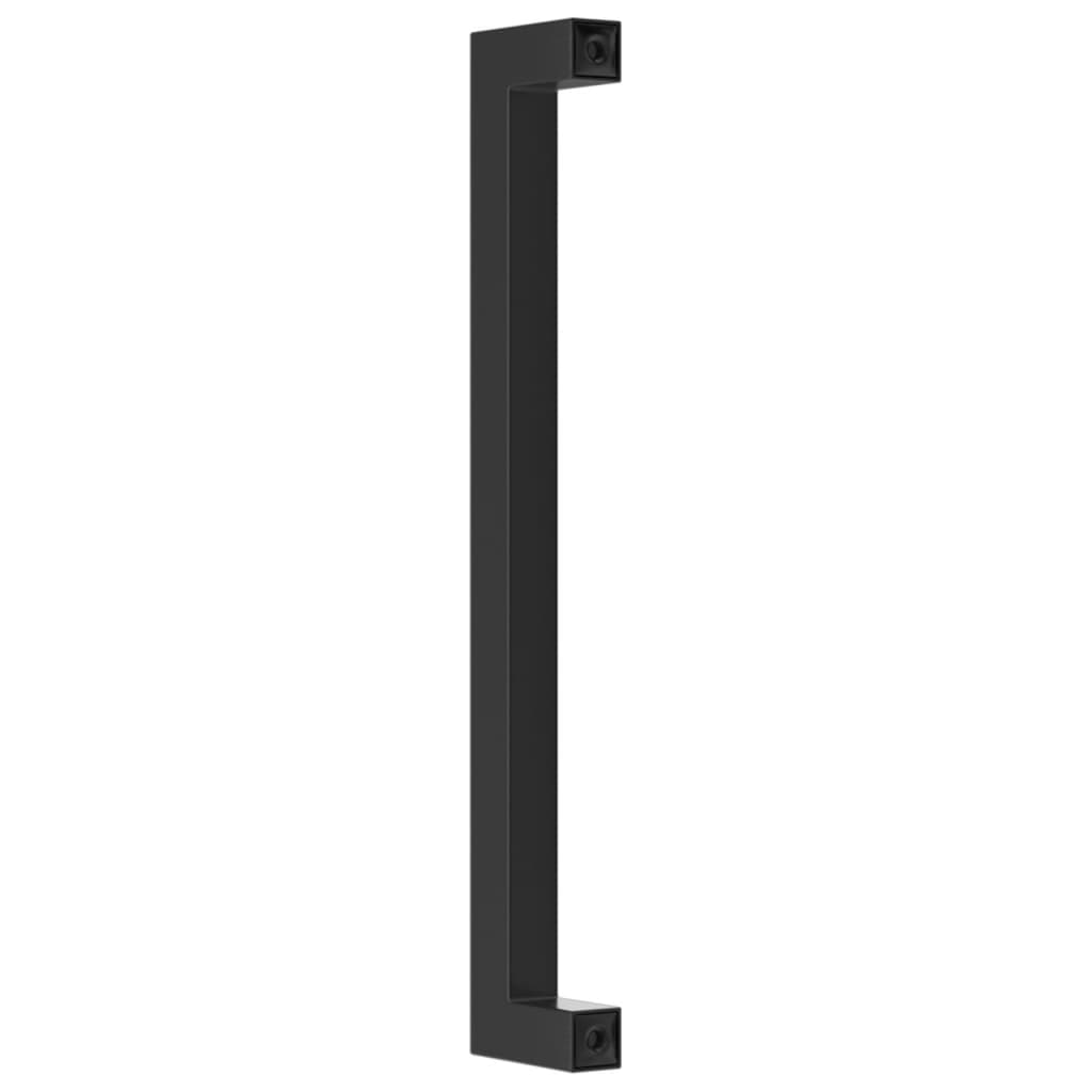 Möbelgriffe 20 Stk. Schwarz 192 mm Edelstahl