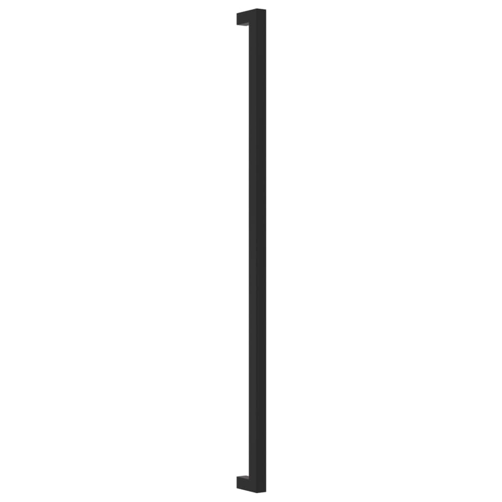 Möbelgriffe 20 Stk. Schwarz 480 mm Edelstahl