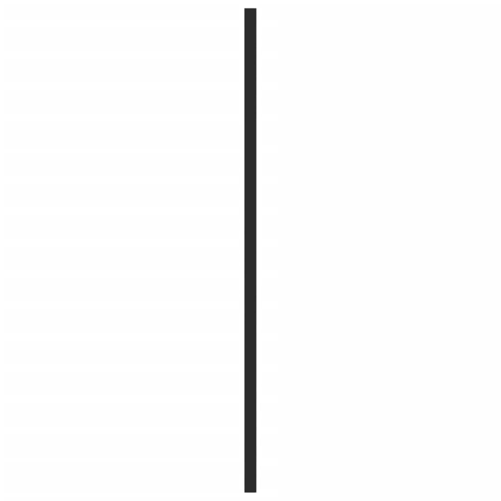 Möbelgriffe 20 Stk. Schwarz 480 mm Edelstahl