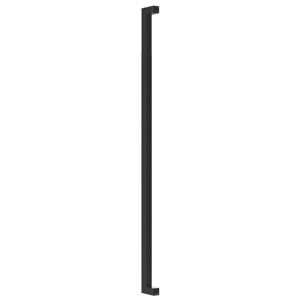 Möbelgriffe 20 Stk. Schwarz 480 mm Edelstahl