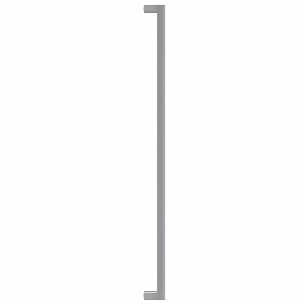 Möbelgriffe 10 Stk. Silbern 480 mm Edelstahl