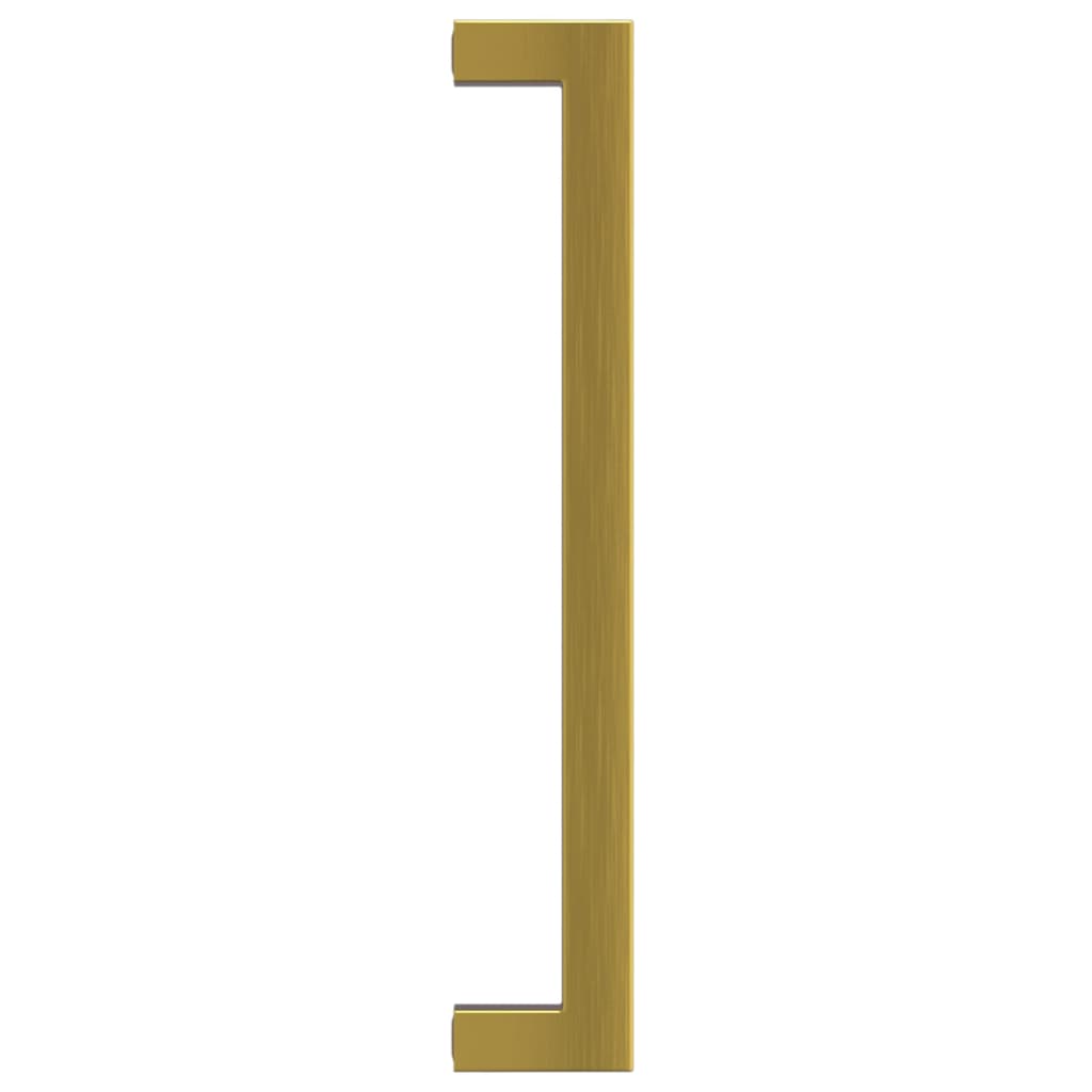 Möbelgriffe 10 Stk. Golden 192 mm Edelstahl