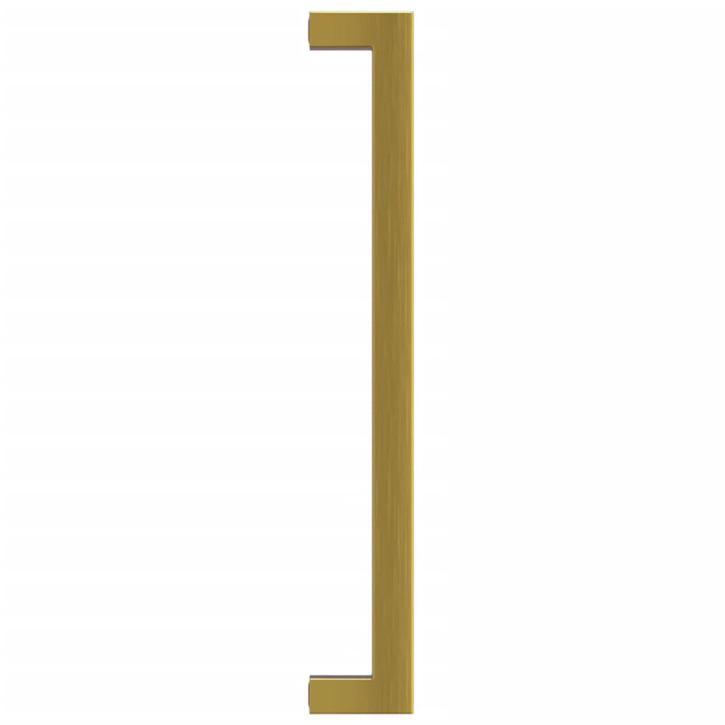 Möbelgriffe 10 Stk. Golden 224 mm Edelstahl