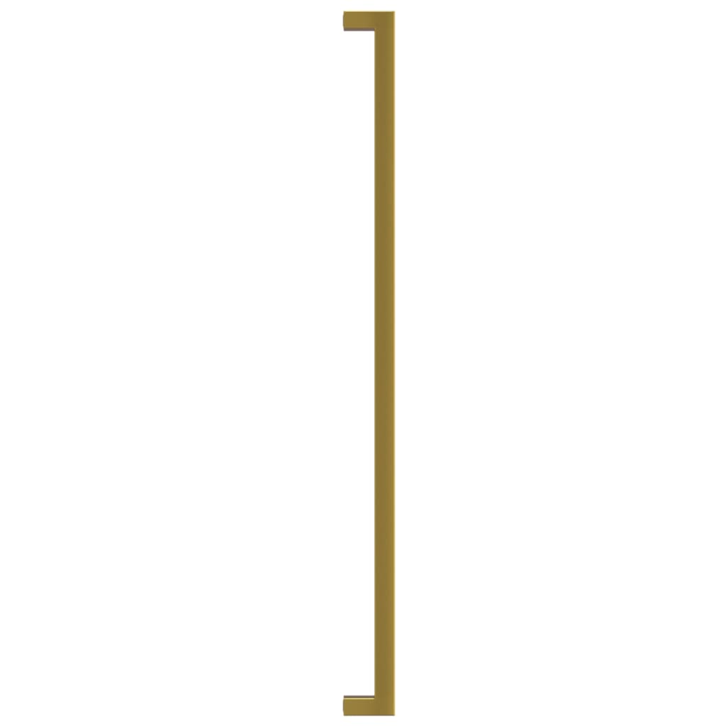 Möbelgriffe 10 Stk. Golden 480 mm Edelstahl