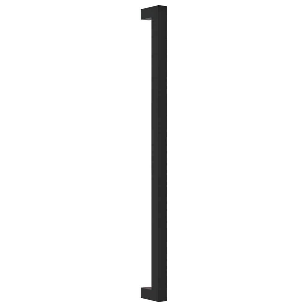 Möbelgriffe 10 Stk. Schwarz 320 mm Edelstahl