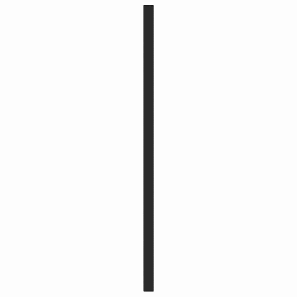 Möbelgriffe 10 Stk. Schwarz 320 mm Edelstahl