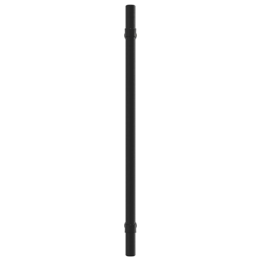 Möbelgriffe 20 Stk. Schwarz 224 mm Edelstahl
