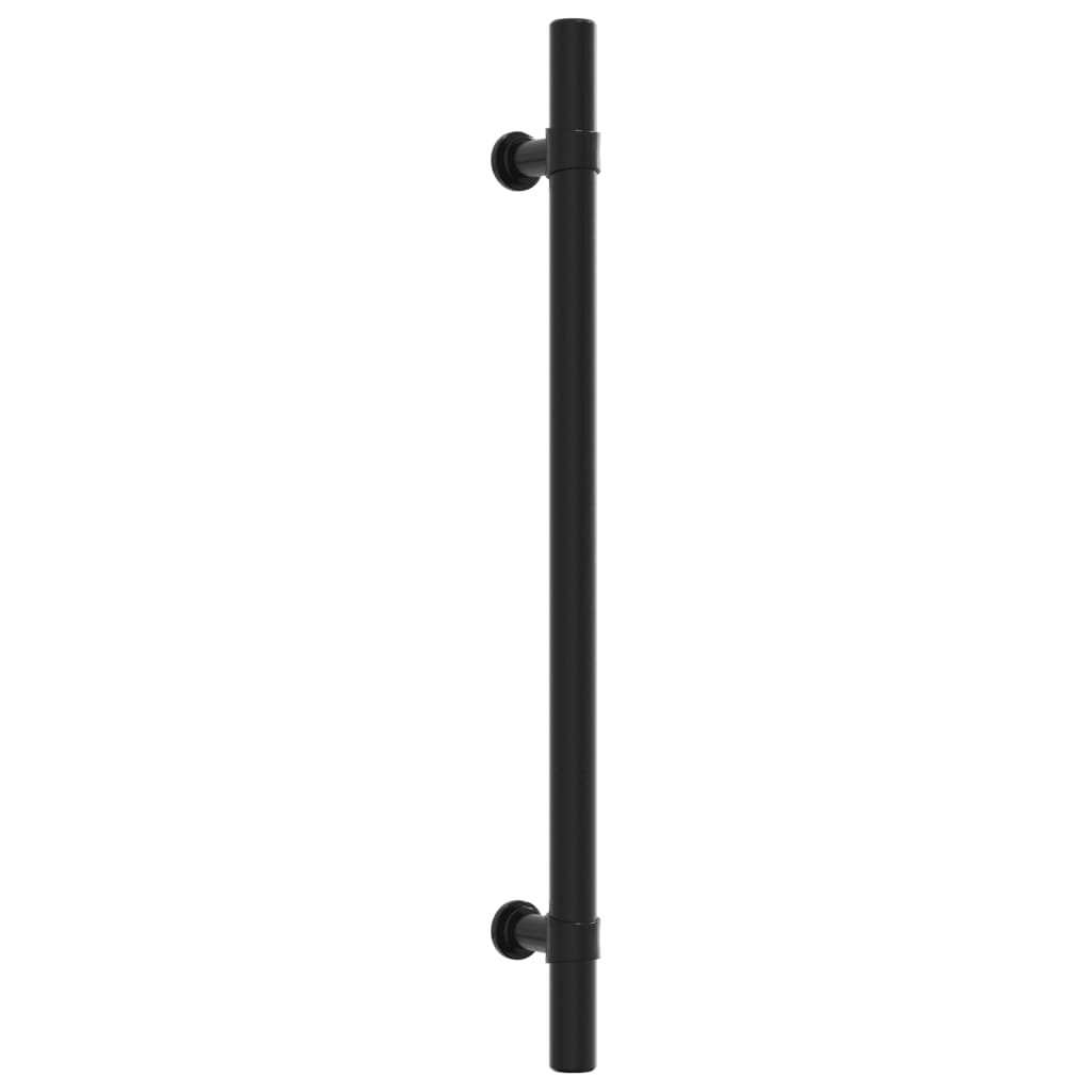 Möbelgriffe 10 Stk. Schwarz 192 mm Edelstahl