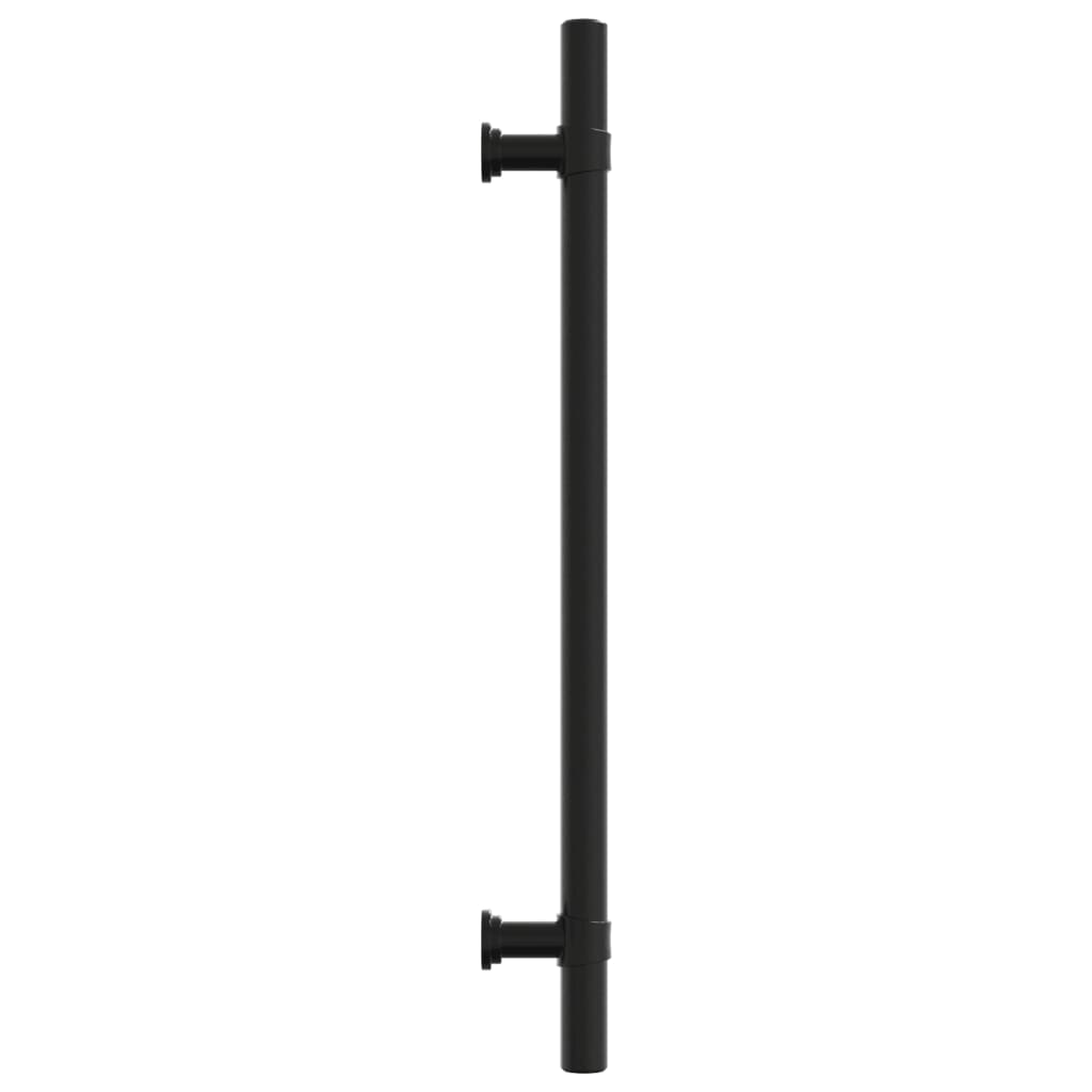 Möbelgriffe 10 Stk. Schwarz 192 mm Edelstahl