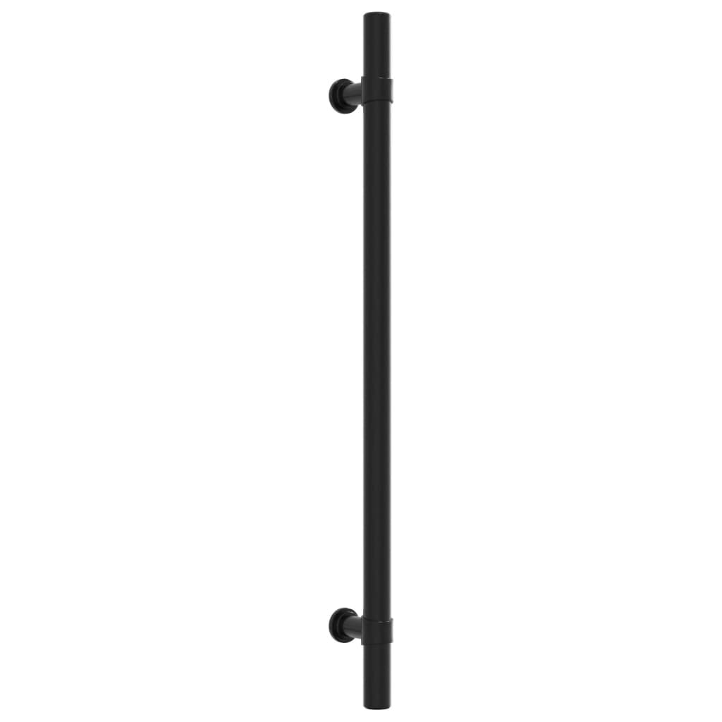 Möbelgriffe 10 Stk. Schwarz 224 mm Edelstahl