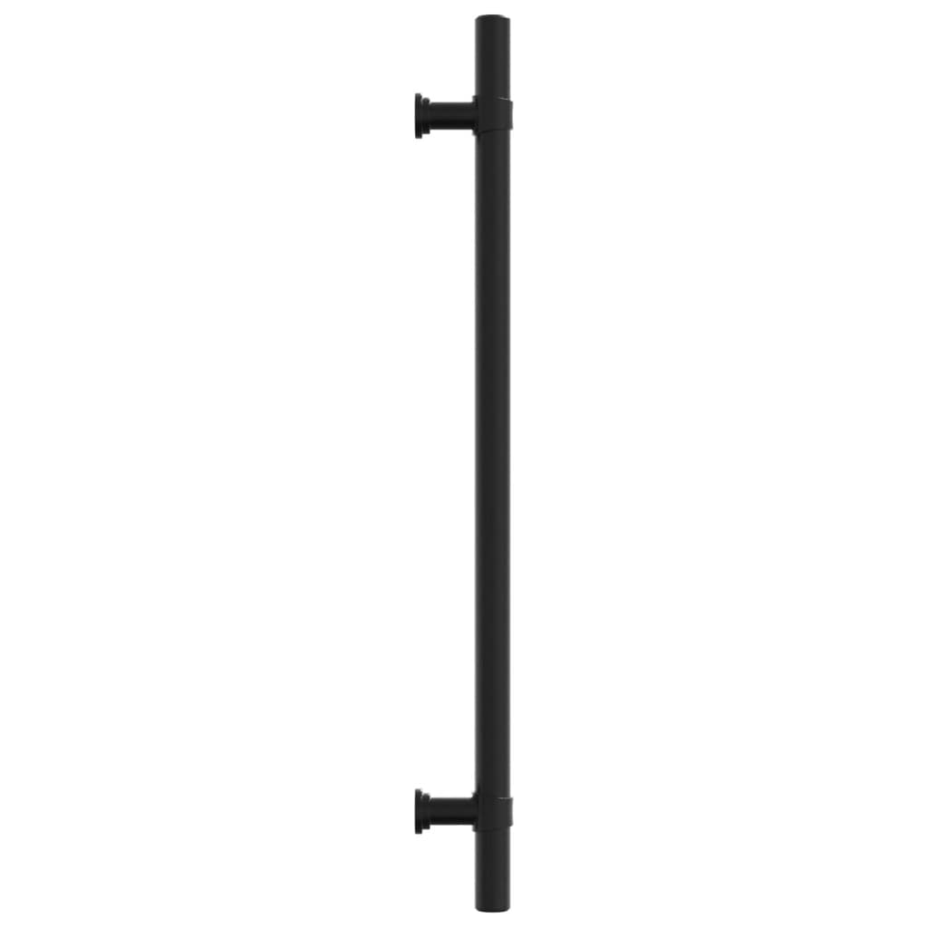 Möbelgriffe 10 Stk. Schwarz 224 mm Edelstahl