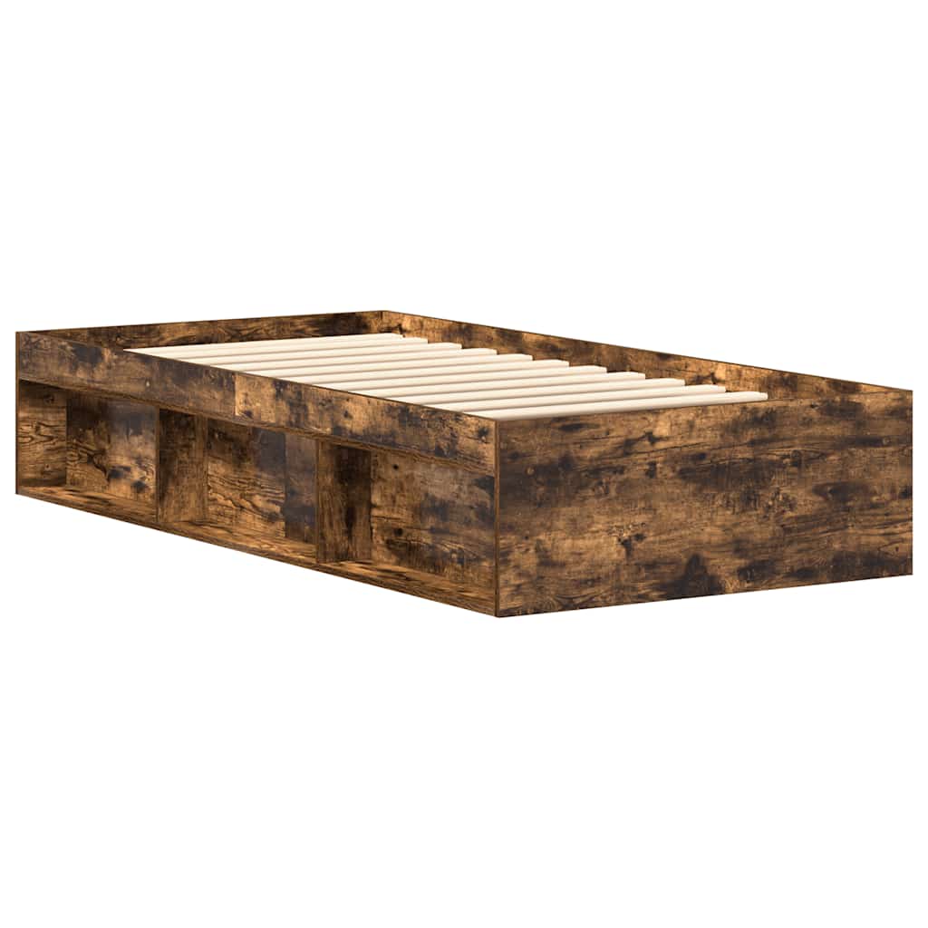 Bettgestell Räuchereiche 90x200 cm