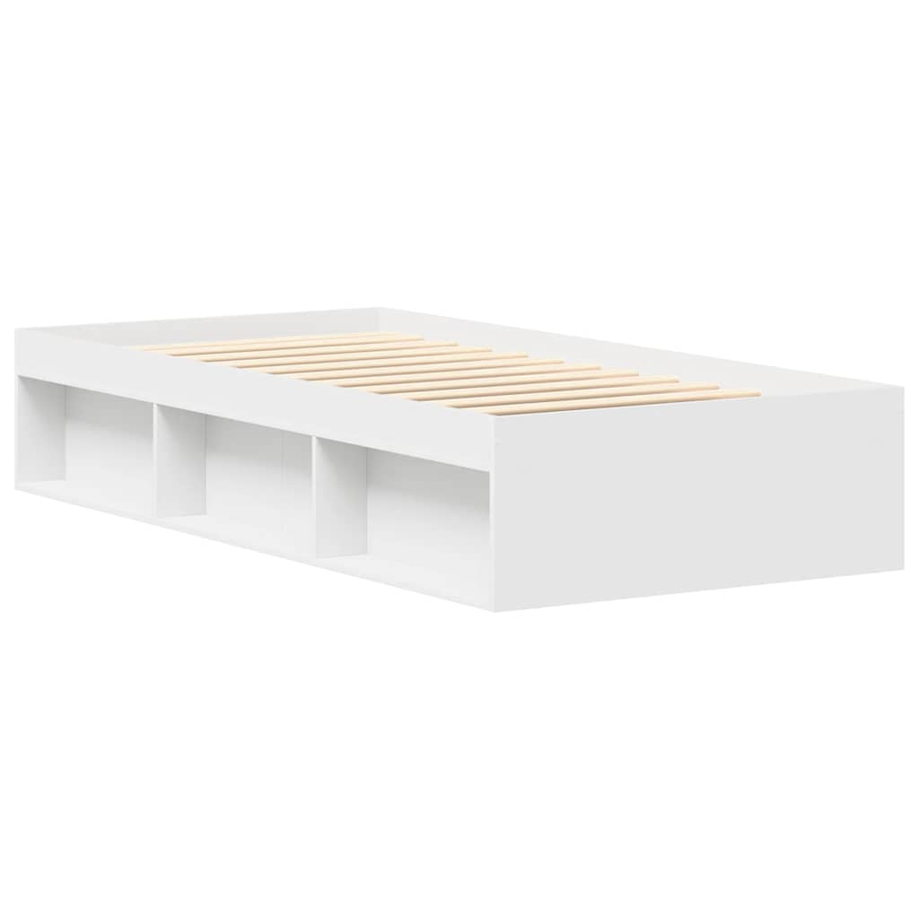 Bettgestelll Weiß 100x200 cm