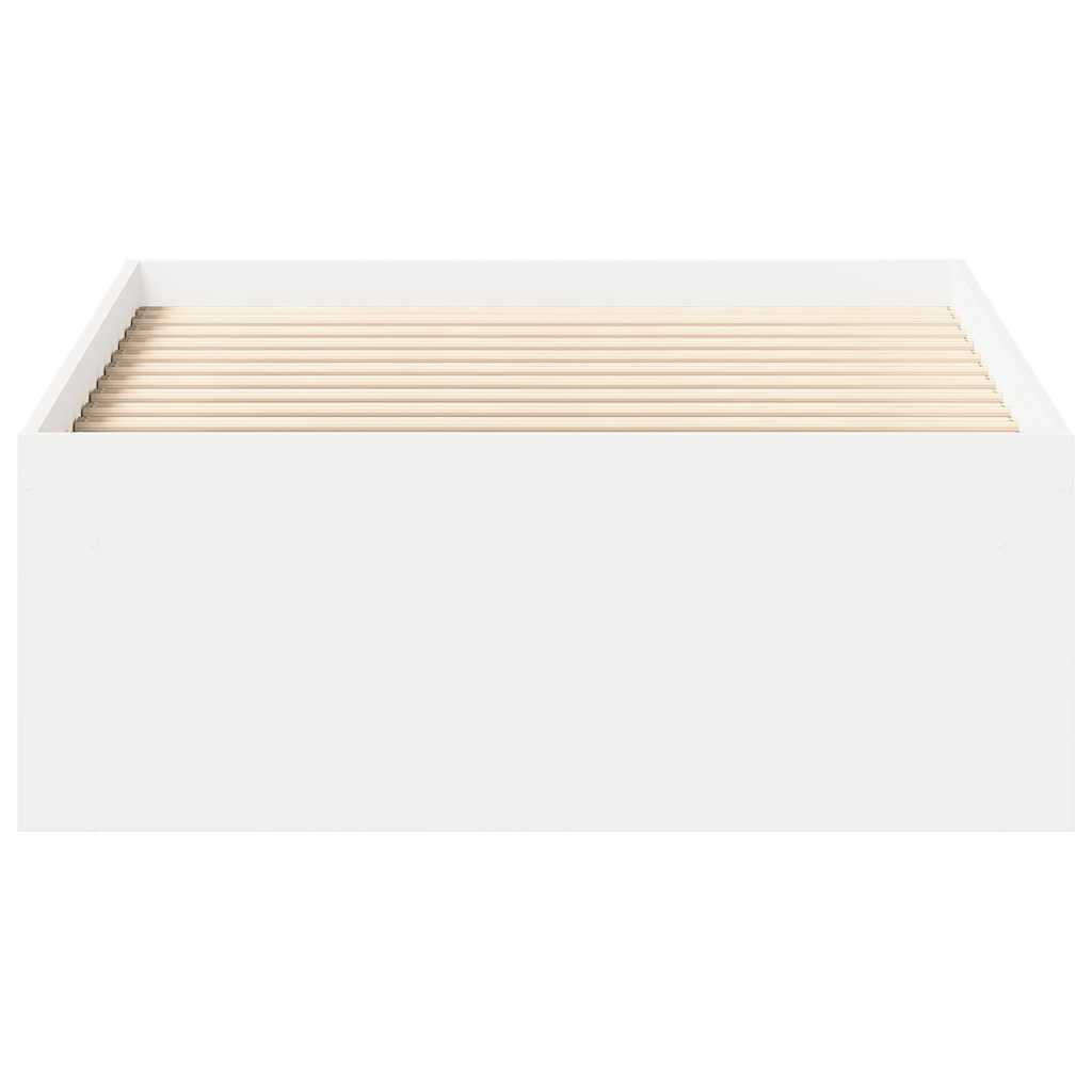 Bettgestelll Weiß 100x200 cm