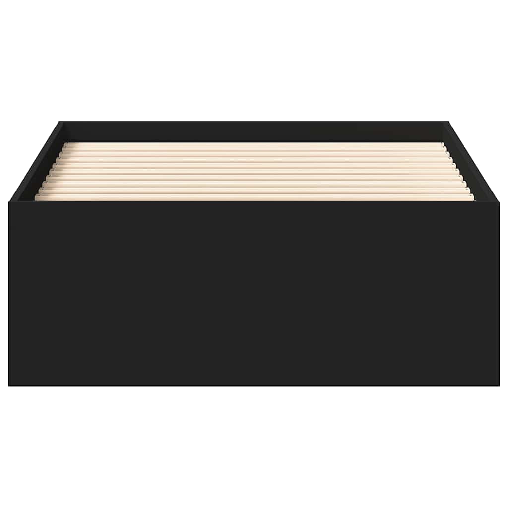 Bettgestell Schwarz 100x200 cm