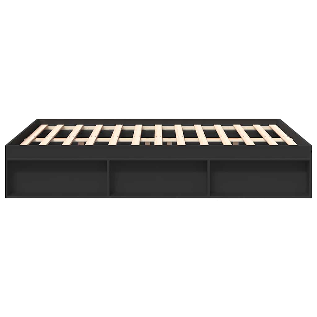 Bettgestell Schwarz 120x200 cm