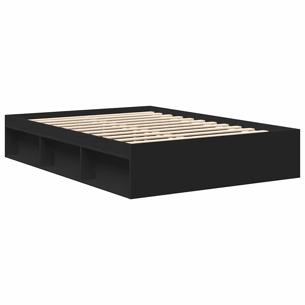 Bettgestell Schwarz 120x200 cm
