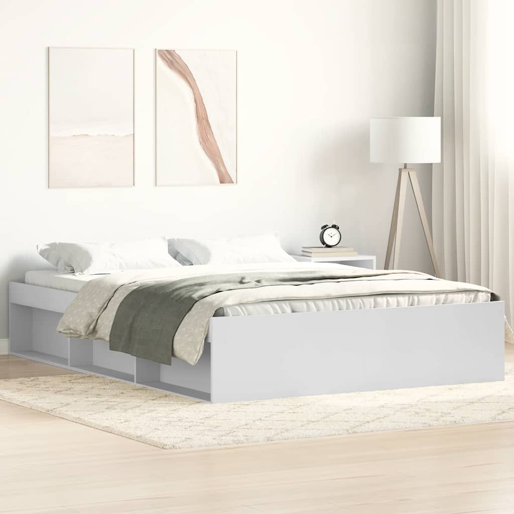 Bettgestell Weiß 140x200 cm
