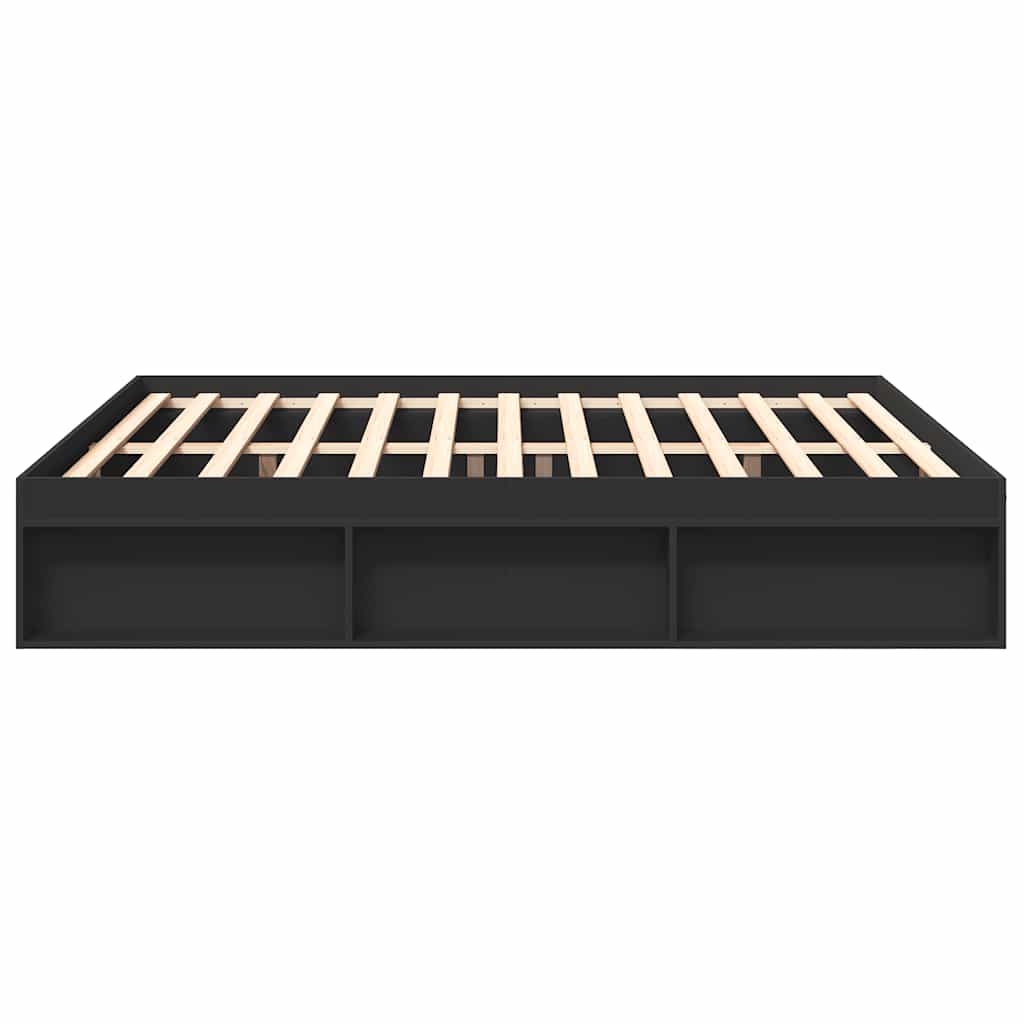 Bettgestell Schwarz 180x200 cm