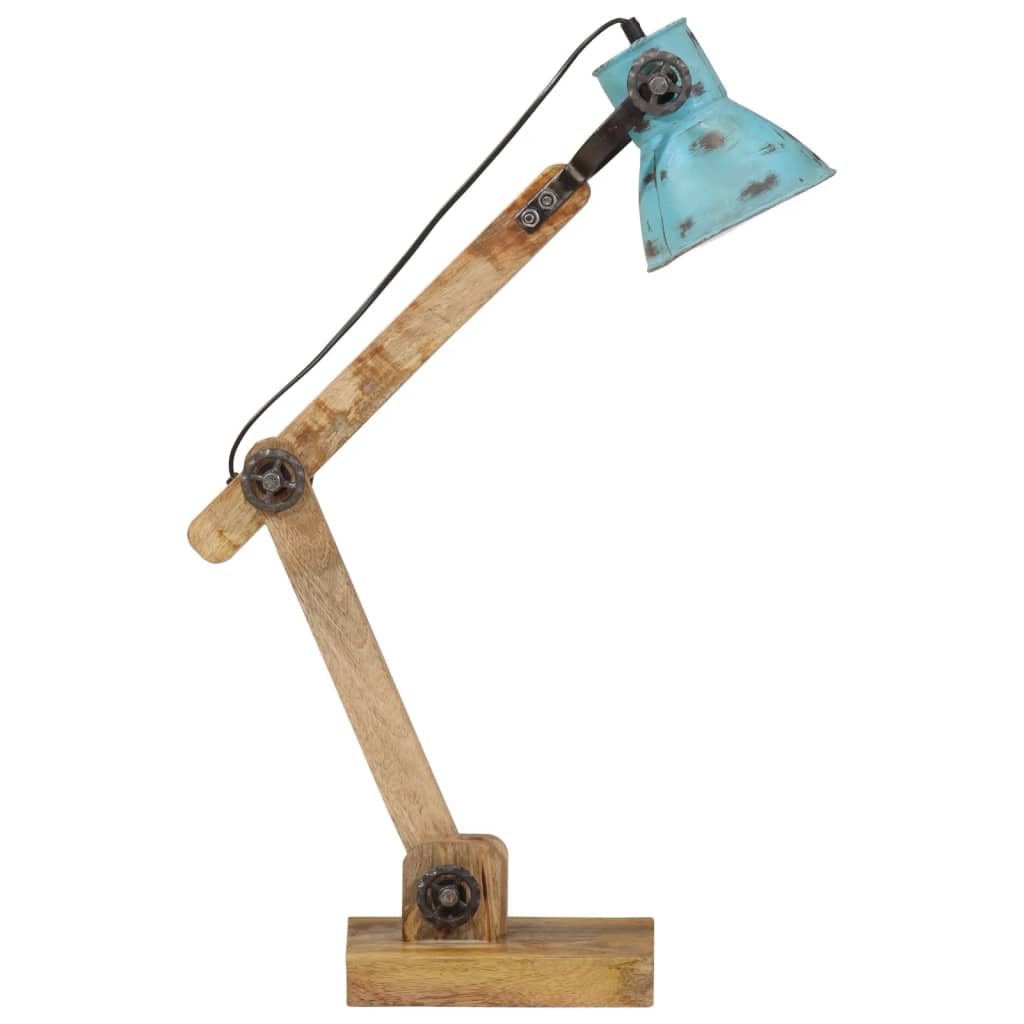 Lampe de bureau 25 W bleu 23x18x96 cm E27