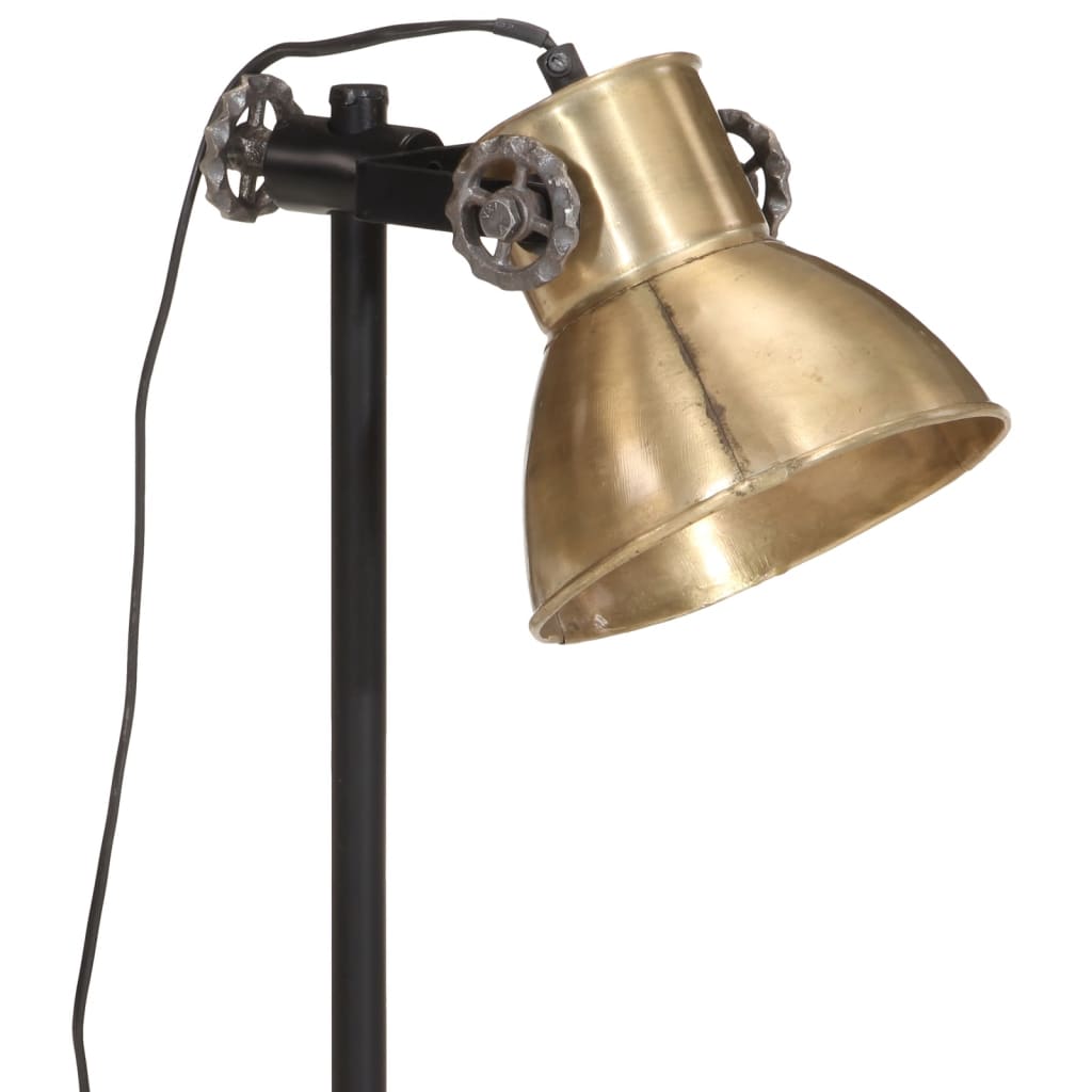 Lampe de bureau 25 W laiton antique 15x15x55 cm E27