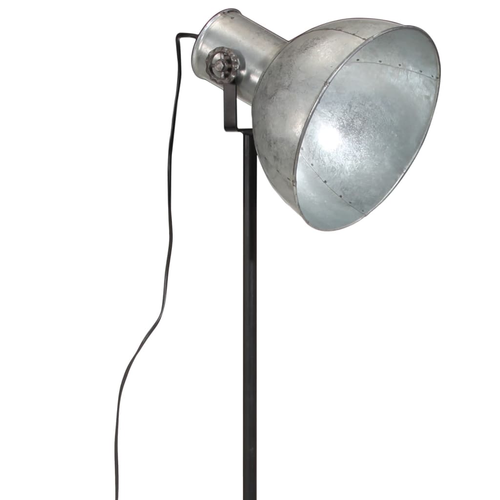 Lampadaire 25 W vintage argent 61x61x90/150 cm E27