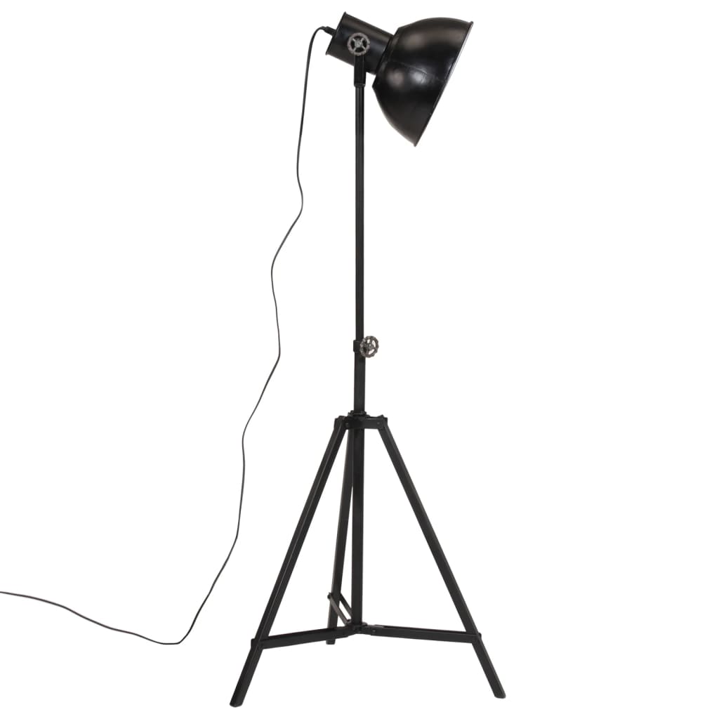 Lampadaire 25 W noir 61x61x90/150 cm E27