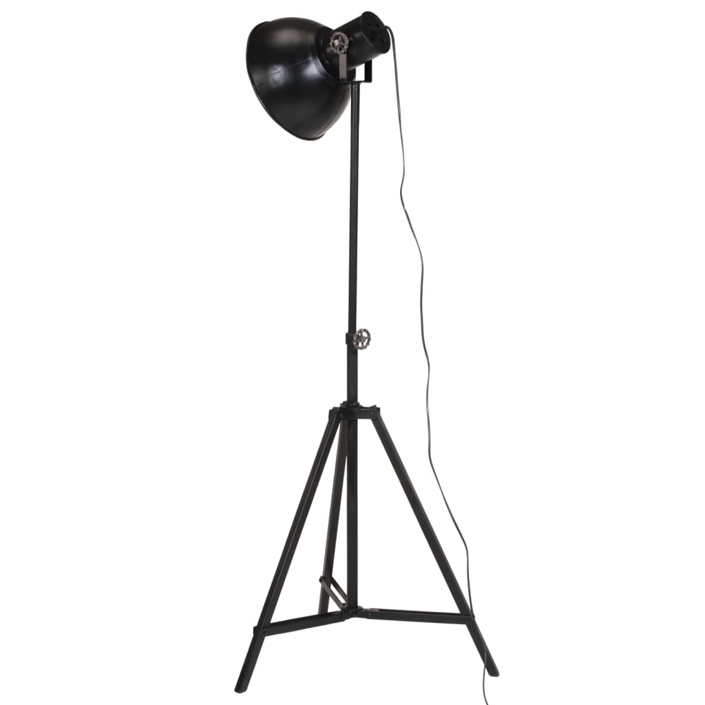 Lampadaire 25 W noir 61x61x90/150 cm E27