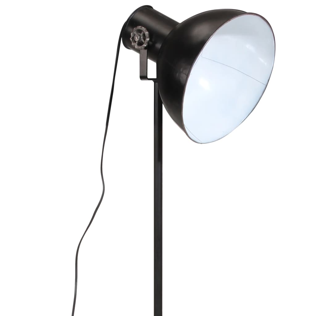 Lampadaire 25 W noir 61x61x90/150 cm E27