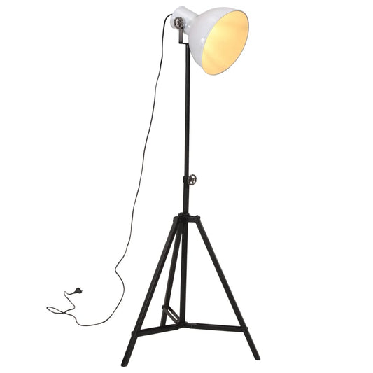 Lampadaire 25 W blanc 61x61x90/150 cm E27