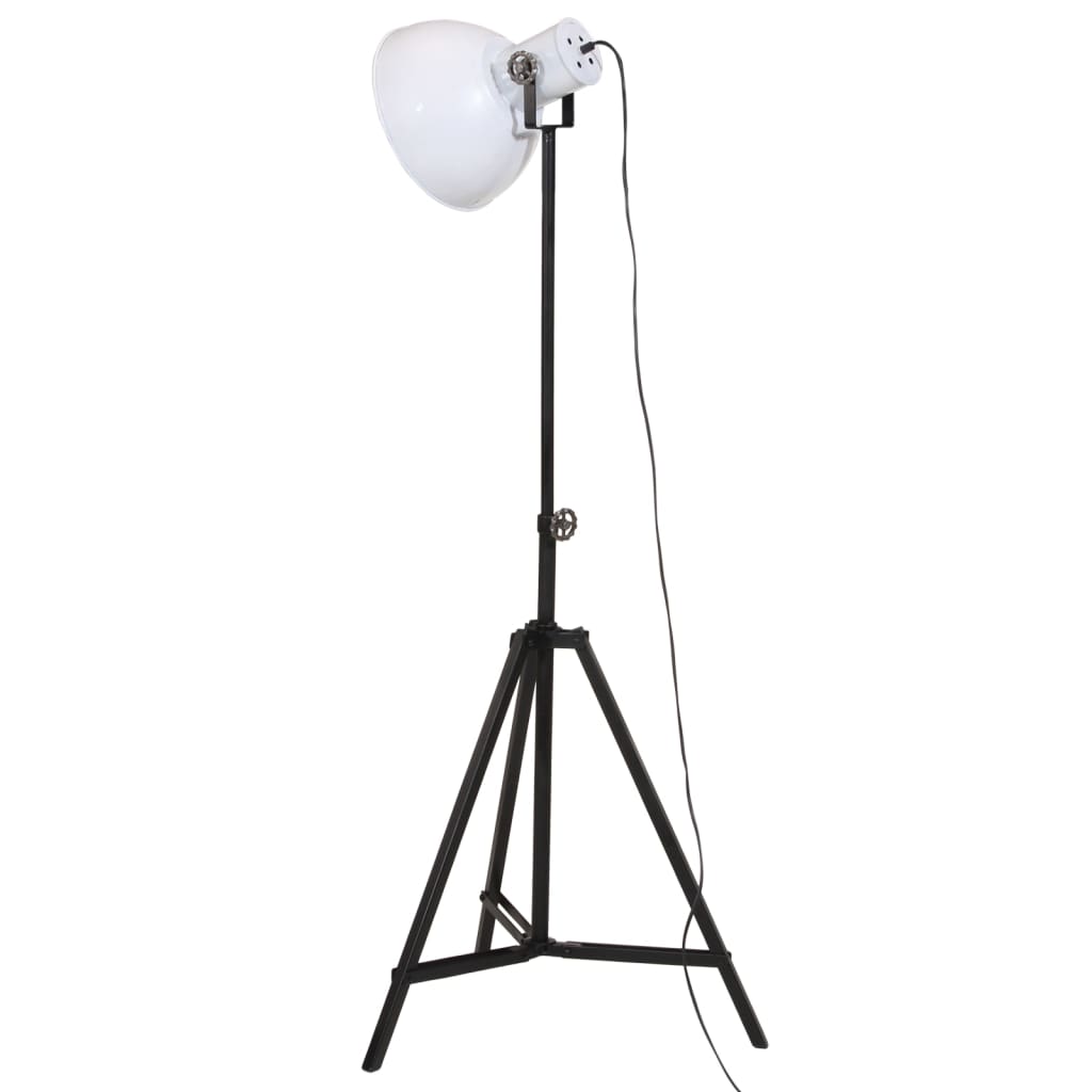 Lampadaire 25 W blanc 61x61x90/150 cm E27