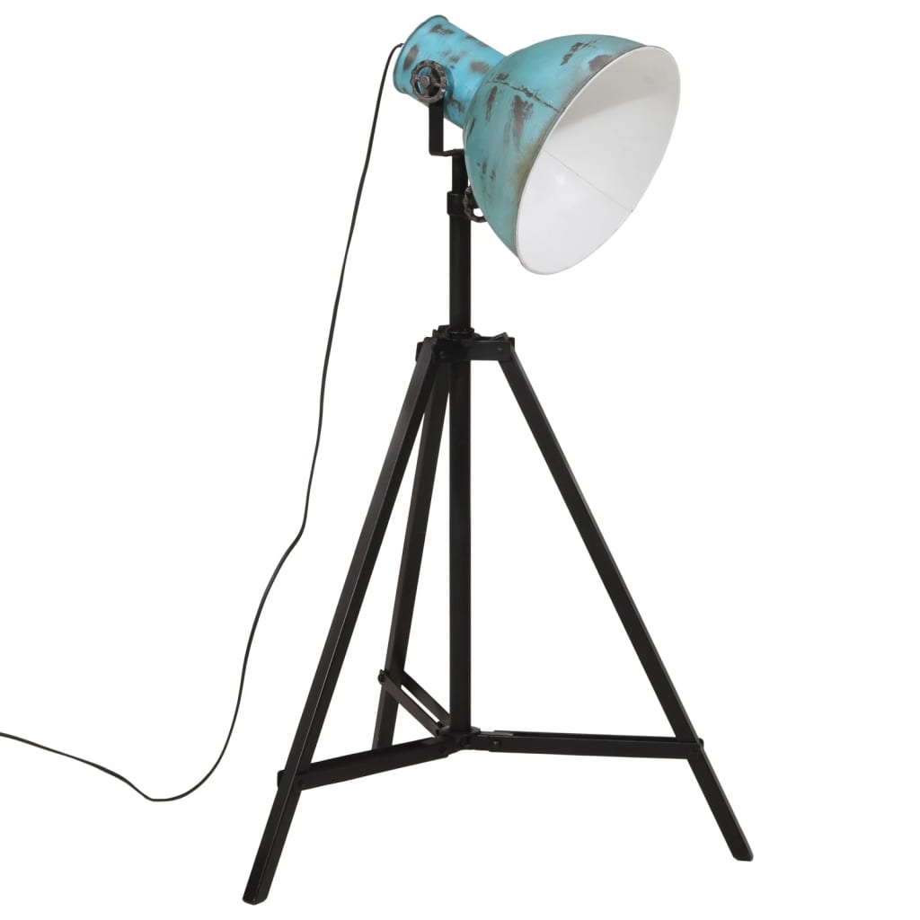 Lampadaire 25 W bleu 61x61x90/150 cm E27