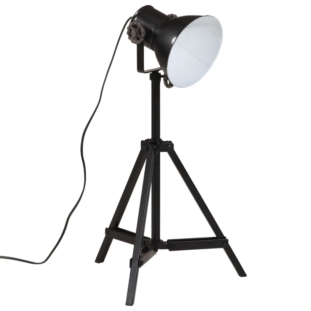 Lampadaire 25 W noir 35x35x65/95 cm E27