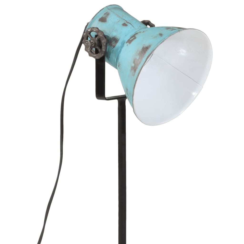 Lampadaire 25 W bleu 35x35x65/95 cm E27